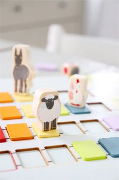 4 Friends Bridge-Building Animal Game – Wooden Cooperative Board Game - The Handmade Supermarket