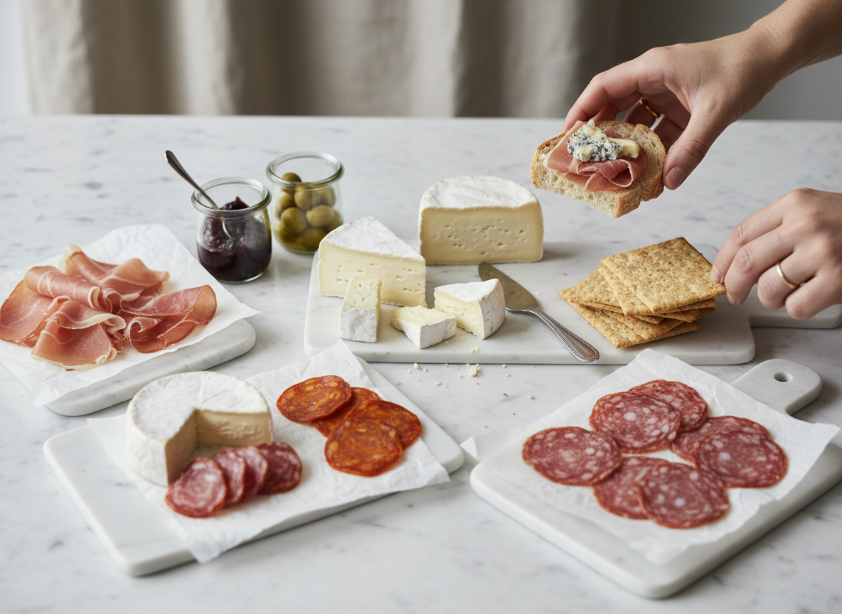 Artisan Antipasti & Charcuterie Hamper - The Handmade Supermarket