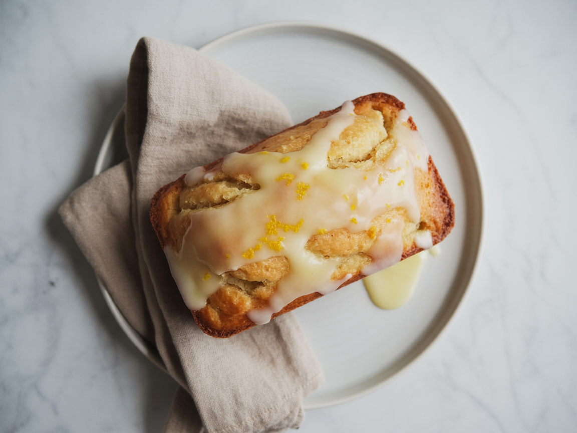Gluten-Free Lemon Drizzle Loaf