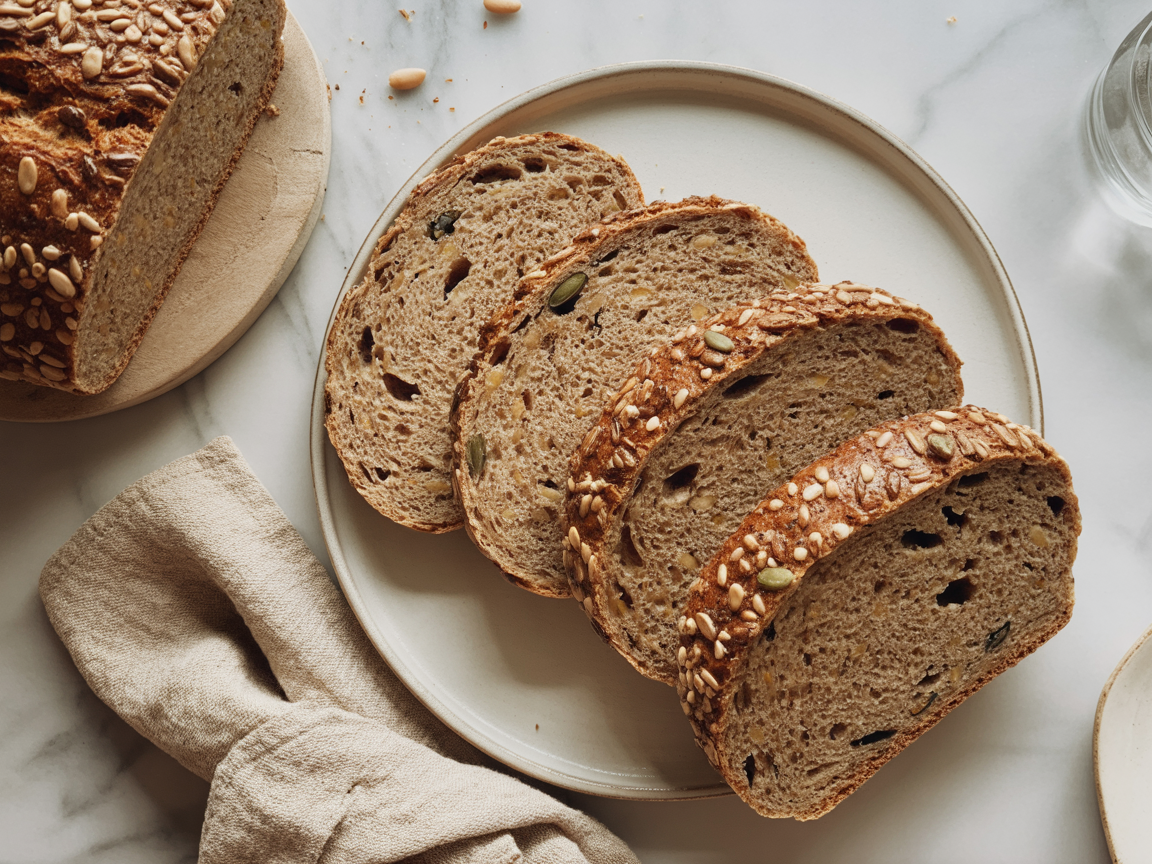 Seeded Multigrain Sourdough Loaf