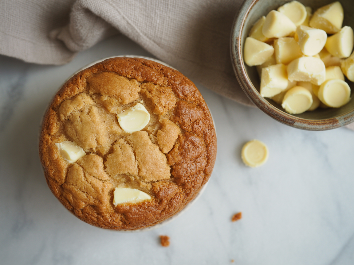 Handmade White Chocolate Chunk Cookies - The Handmade Supermarket