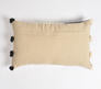 BEST SELLER — Colorblock Lumbar Cushion Cover (100% Cotton, 20x12”)