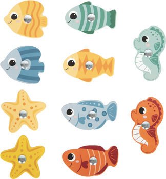 Magnetic Wooden Fishing Game – Sea Adventure Edition - The Handmade Supermarket