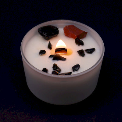 Chakra Crystal Candle - Root Chakra