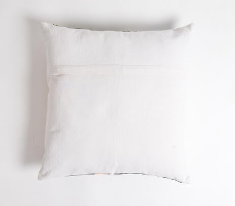 Handcrafted Embroidered Patchwork Decorative Cushion Cover