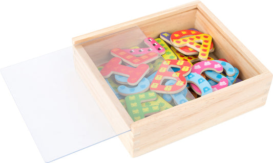 Colourful Magnetic Letters