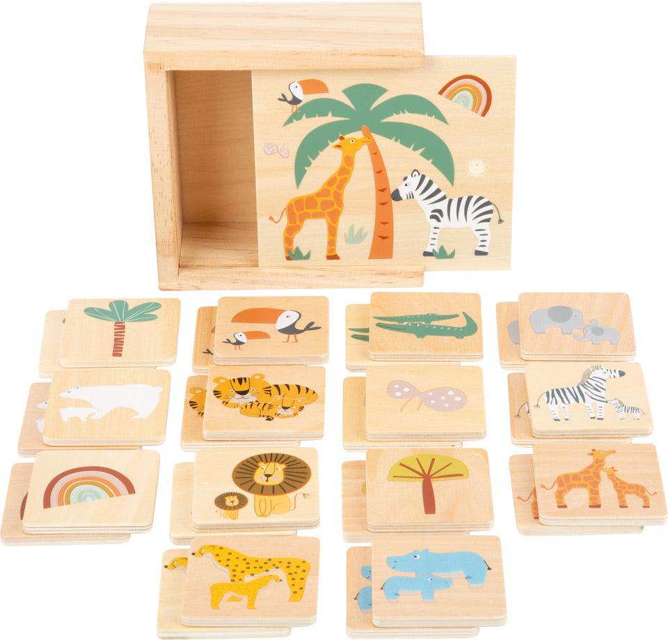 Memory Game "Tropical Jungle"