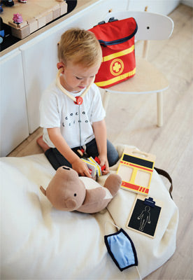 Wooden Doctor’s Backpack – “Doctor” Role Play Collection