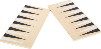 Gold Edition 2-in-1 Chess & Backgammon Wooden Game Set