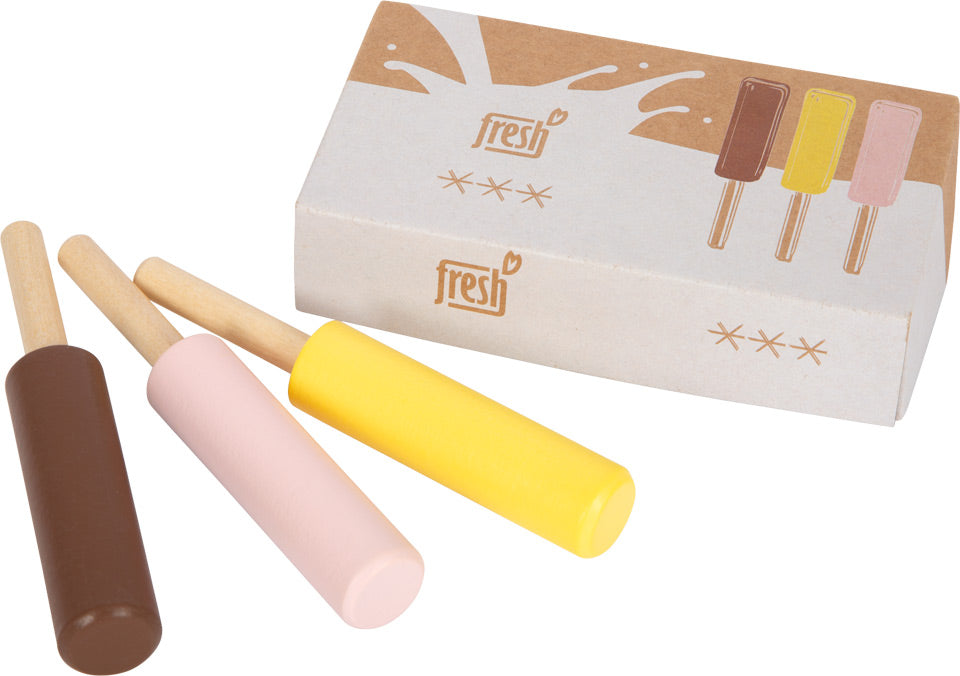 Wooden Ice Cream Lollies – “Fresh” Collection