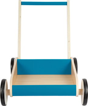 Robust Wooden Baby Walker Blue, Red or Grey