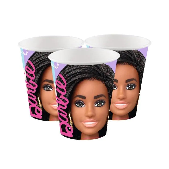 Barbie Sweet Life Paper Cups - 250ml (8pk)