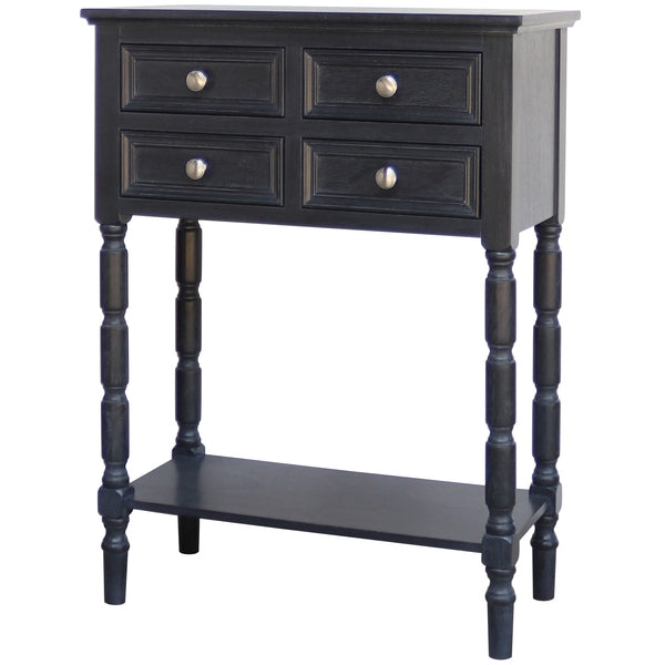 Contour Collection 4 Drawer Side Table
