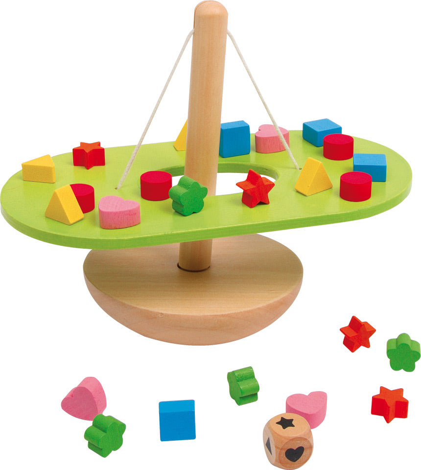 Wooden Balancing Seesaw Game – Fine Motor Skill Toy - The Handmade Supermarket