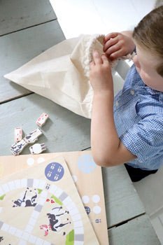 4 Friends Wooden Games Collection – 4-in-1 Farm Animal Board Games - The Handmade Supermarket