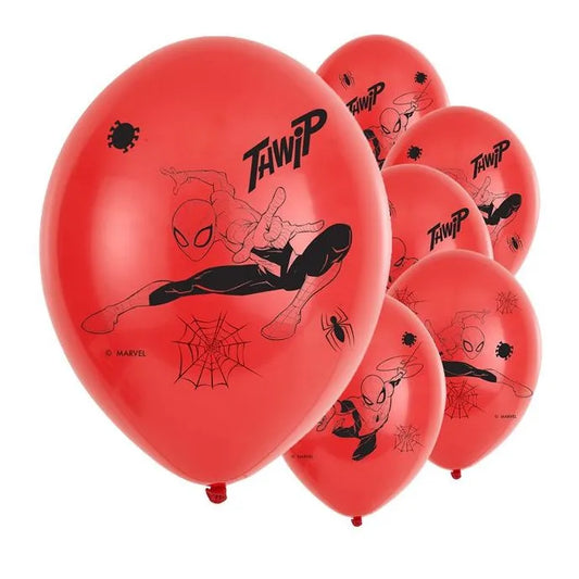 Spider-Man Team Up Latex Balloons - 11" (6pk)