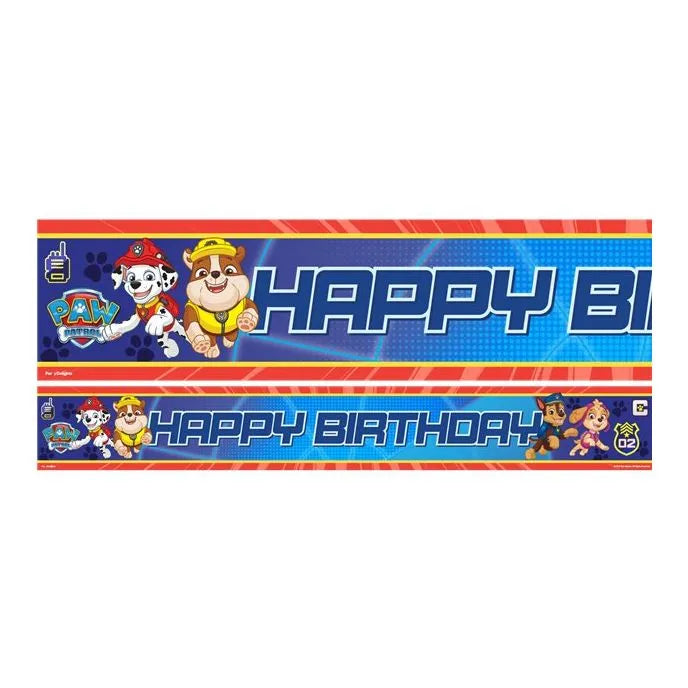 Paw Patrol Paper Banners - 1m (3pk)