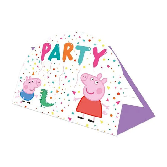 Peppa Pig Invitations (8pk)