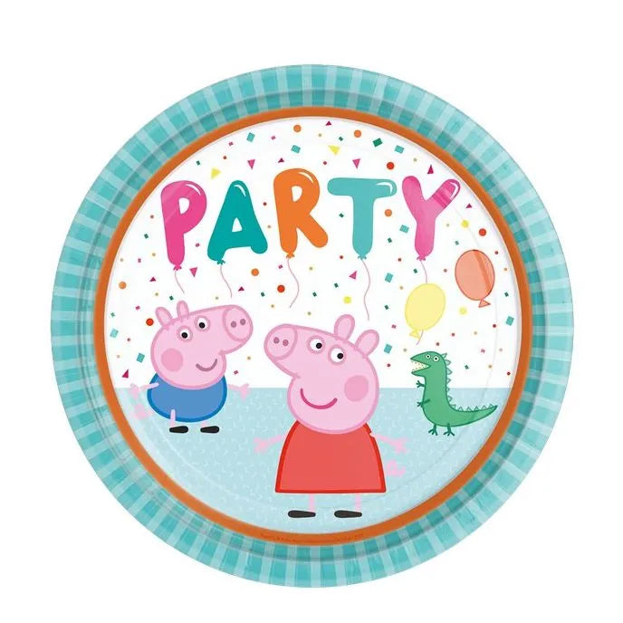 Peppa Pig Paper Plates - 23cm (8pk)