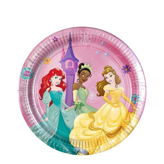 Disney Princess Live Your Story Paper Plates - 20cm (8pk)