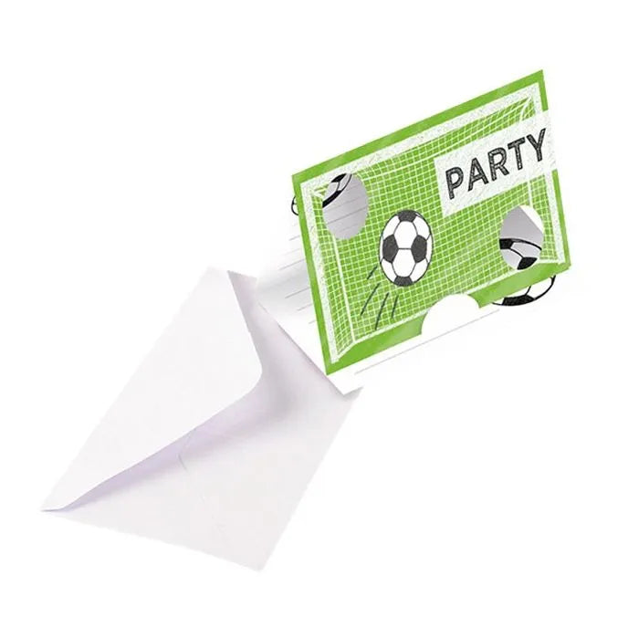 Kicker Party Invitations (8pk)