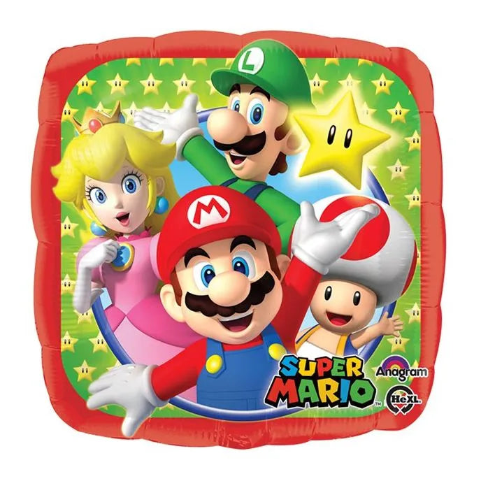 Super Mario Foil Balloon - 18"