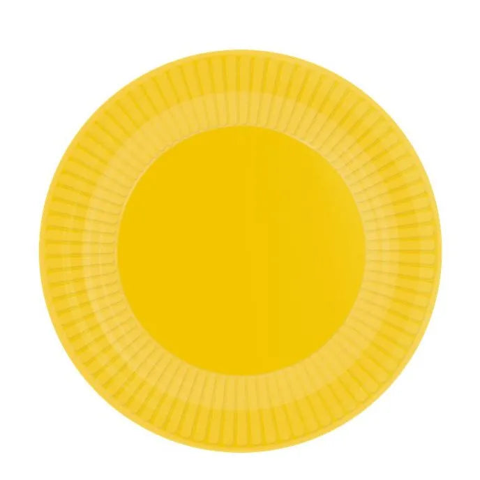 Yellow Paper Plates - 23cm (8pk)