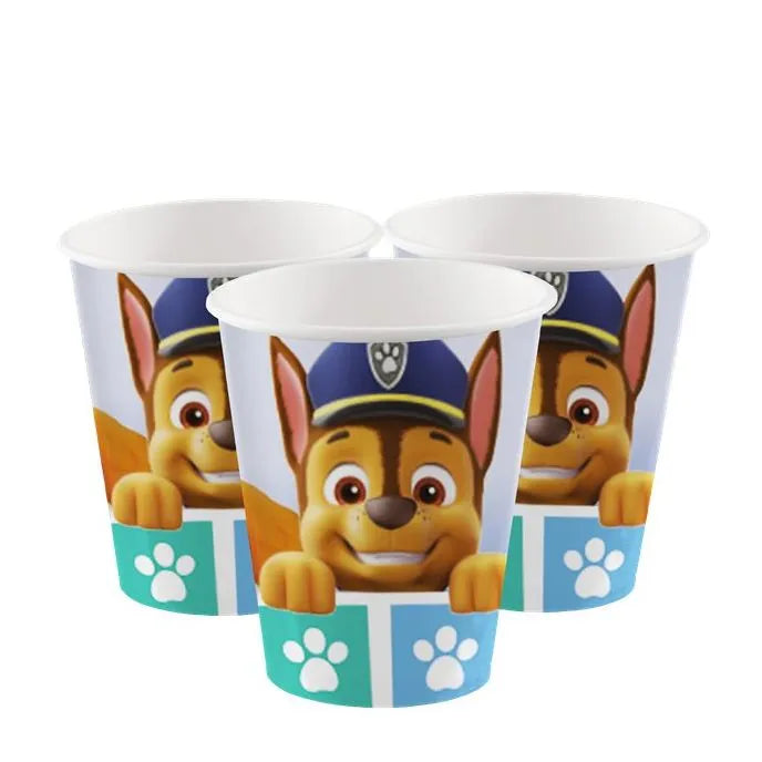 Paw Patrol Paper Cups - 250ml (8pk)