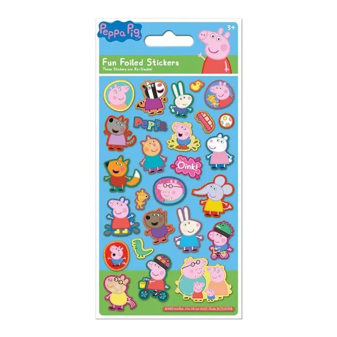 Peppa Pig Foil Stickers