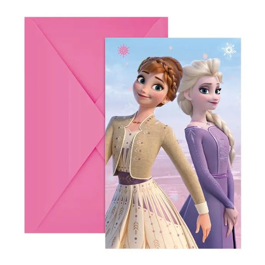 Disney Frozen 2 Wind Spirit Invitations (6pk)