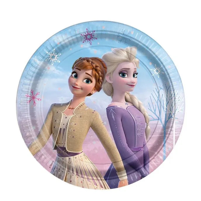 Disney Frozen 2 Wind Spirit Paper Plates - 23cm (8pk)