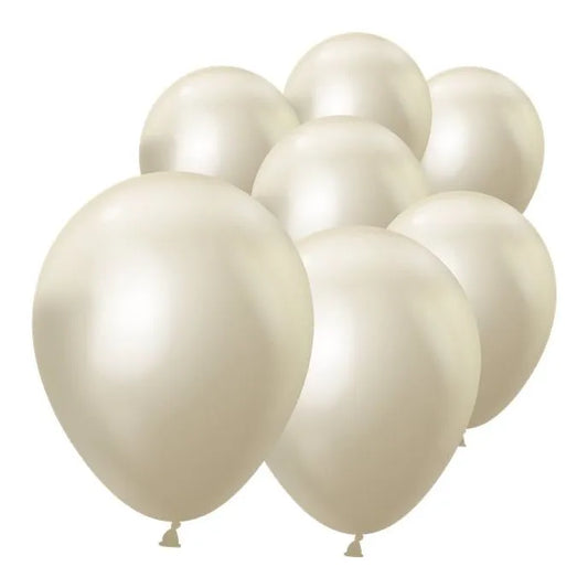 Mirror White Gold - 5" Latex (100pk)