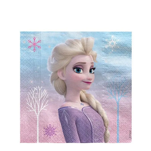 Disney Frozen 2 Wind Spirit Paper Napkins - 33cm (20pk)