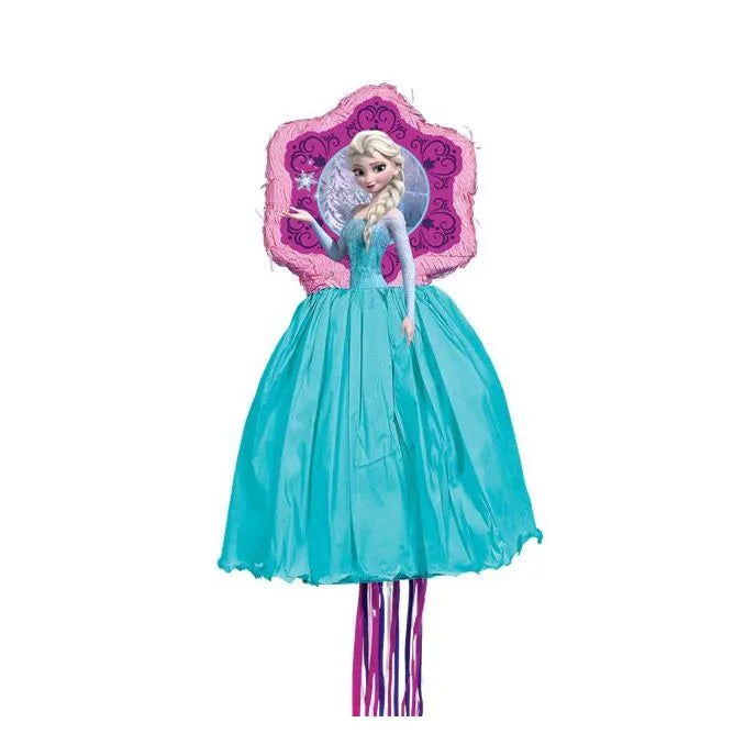 Disney Frozen Elsa Pull Piñata - 63cm x 32cm