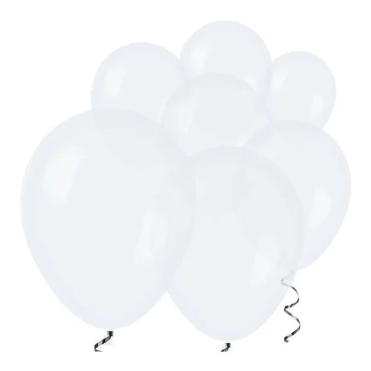 White Mini Balloons - 5" Latex Balloons (100pk)