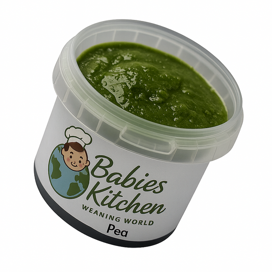 100% Fresh Pea Baby Purée – 120g (Chilled, Stage 1)
