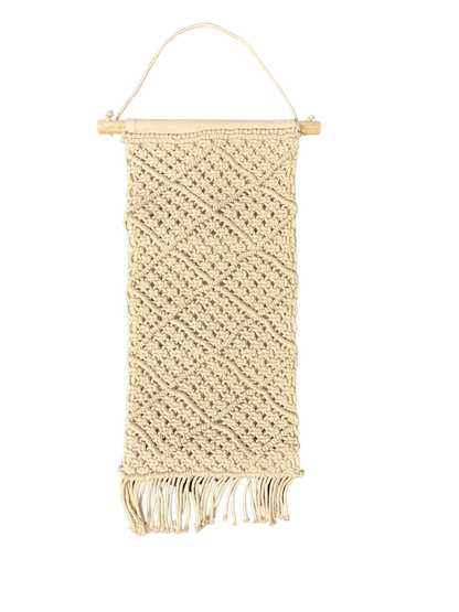 Bohemian Macrame Cotton Wine Rack