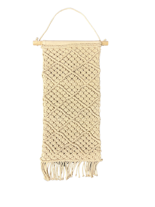 Bohemian Macrame Cotton Wine Rack