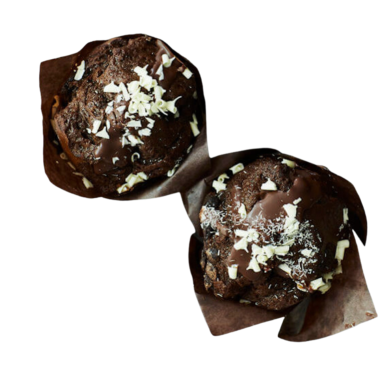 Triple Chocolate Muffin