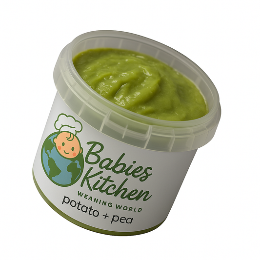 Potato & Pea Baby Purée – 120g (Fresh Chilled, Stage 1)