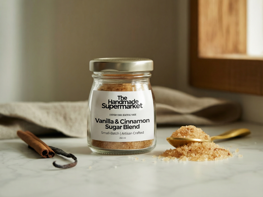 Hand- Picked Vanilla & Cinnamon Sugar Blend (Sweet) - The Handmade Supermarket
