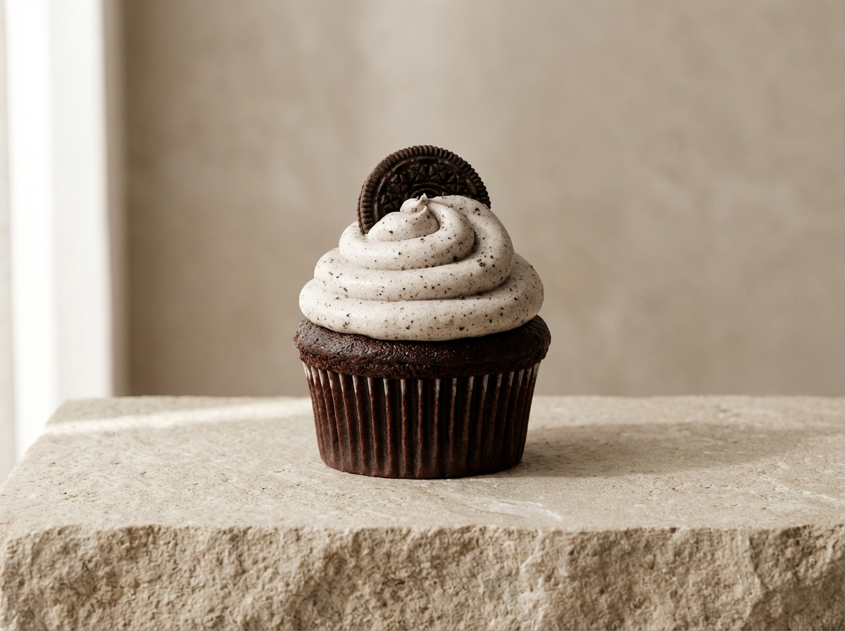 Handmade Cookies & Cream Oreo Cupcakes
