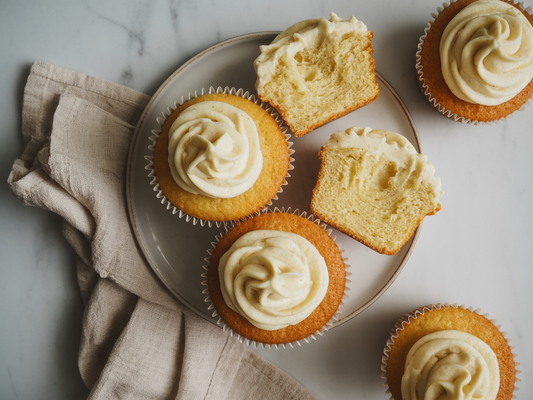 Gluten-Free Vanilla Cupcakes
