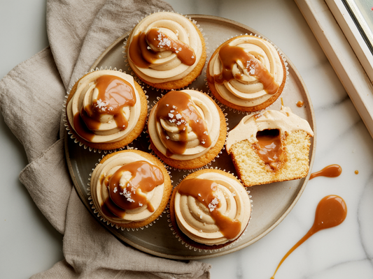 Salted Caramel Indulgence Cupcakes