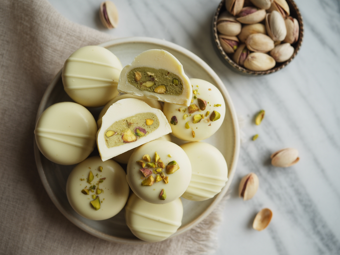 White Chocolate & Pistachio Delight