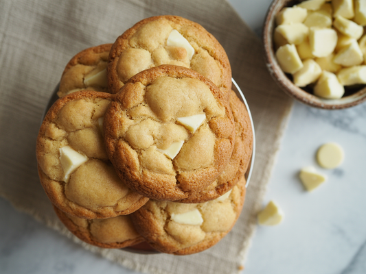 White Chocolate Chunk Cookies