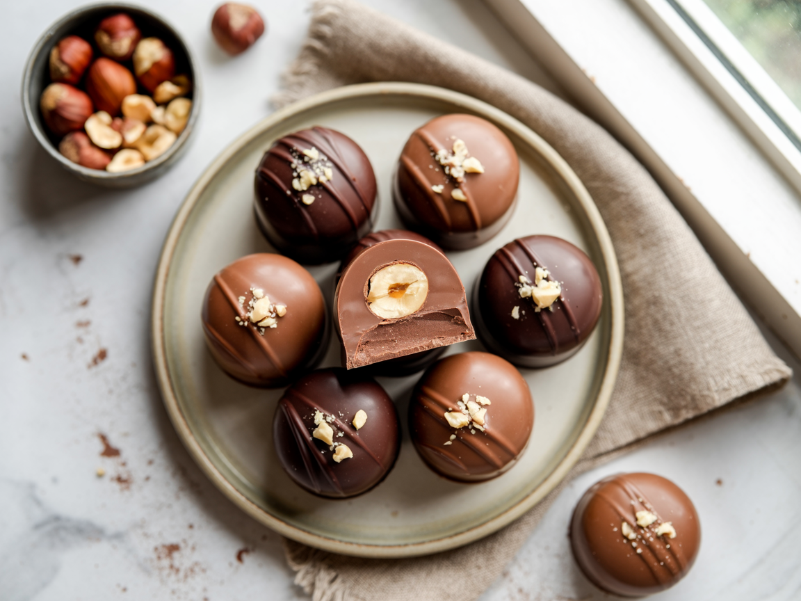 Roasted Hazelnut Praline Chocolate