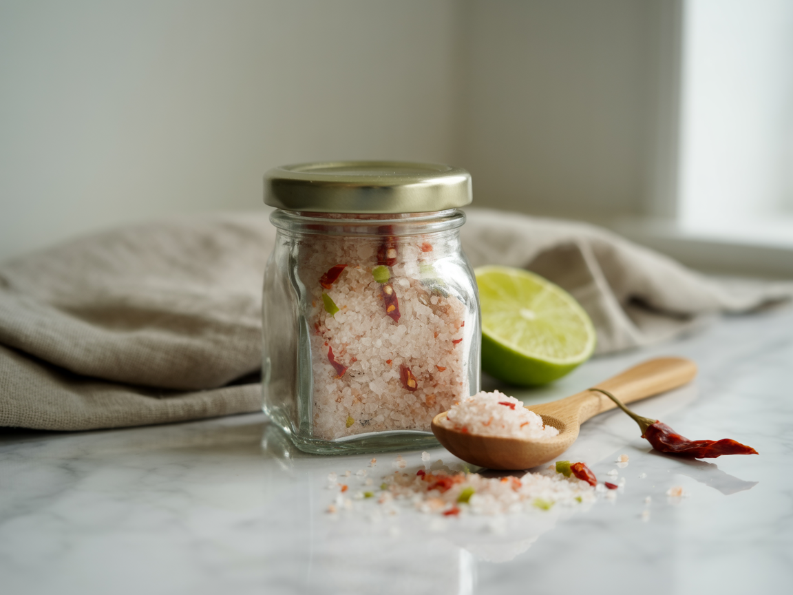 Chilli + Lime Infused Salt
