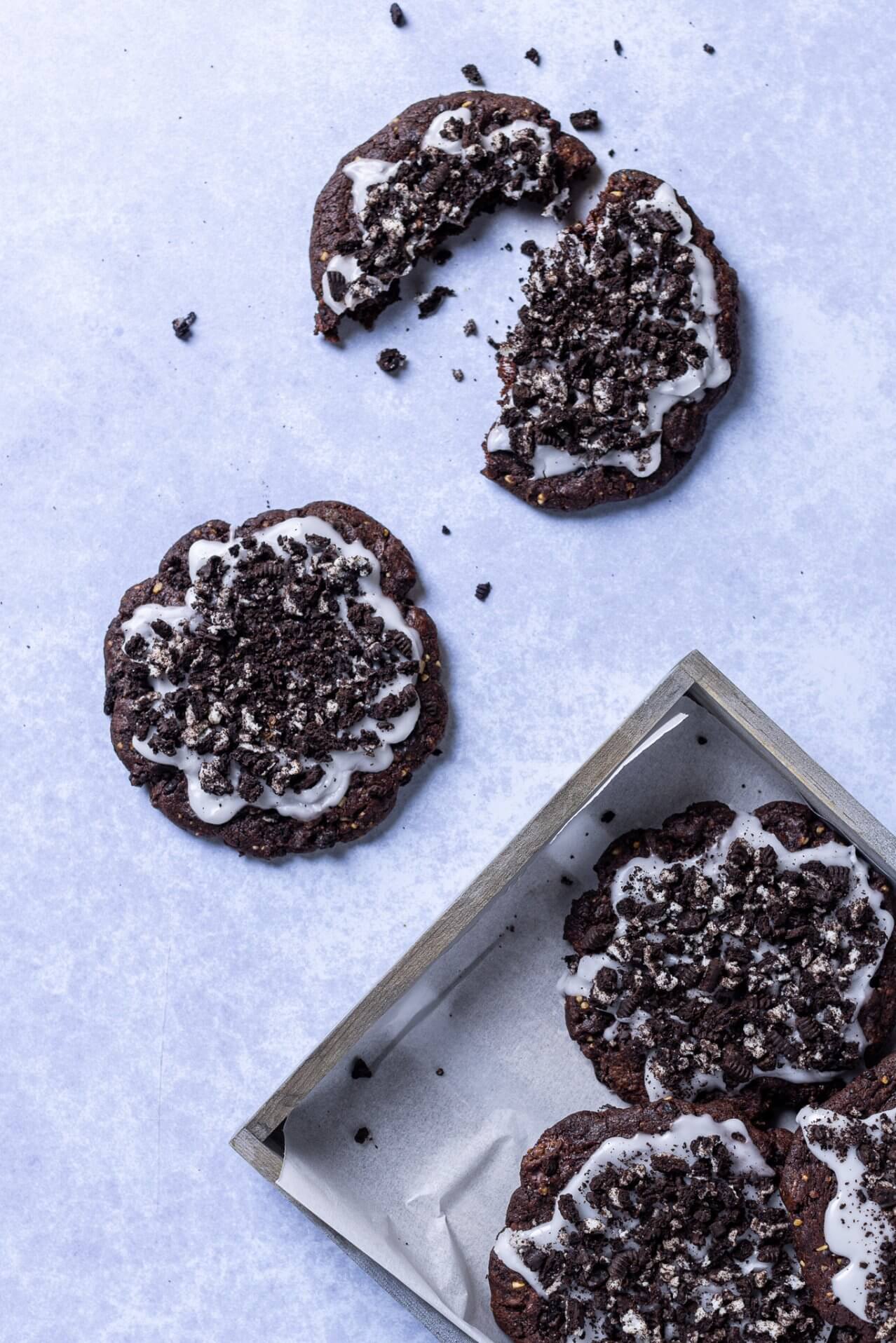 Vegan Oreo Chunk Kids’ Cookies