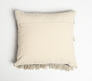 Handwoven Geometric Cotton Cushion Cover with Tassels — Best Seller